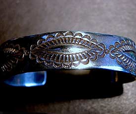 Perry Shorty ‘Coin Silver’ ingot bracelet - 2nd view